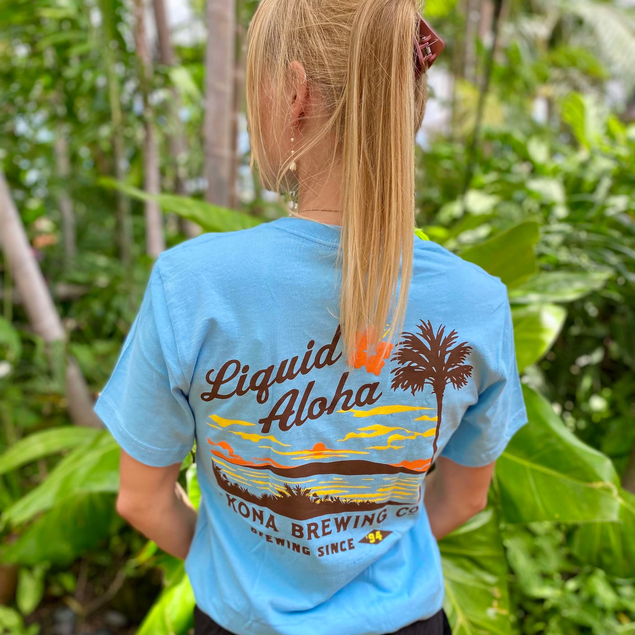 Light Blue Sunset T-Shirt