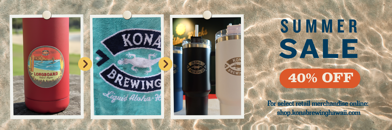 Kona Brewing Hawaiʻi | Retail Kona Brewing Hawaiʻi | Retail