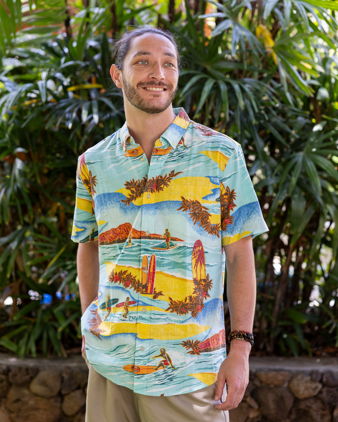 KBH x Reyn Spooner Men's Tailored Aloha Shirt